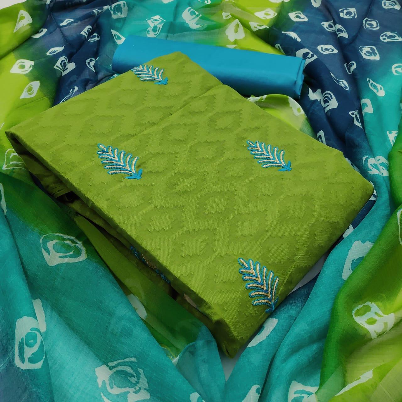 Gng Divya Festive Wear Jacquard Fancy Designer Dress Material Collection